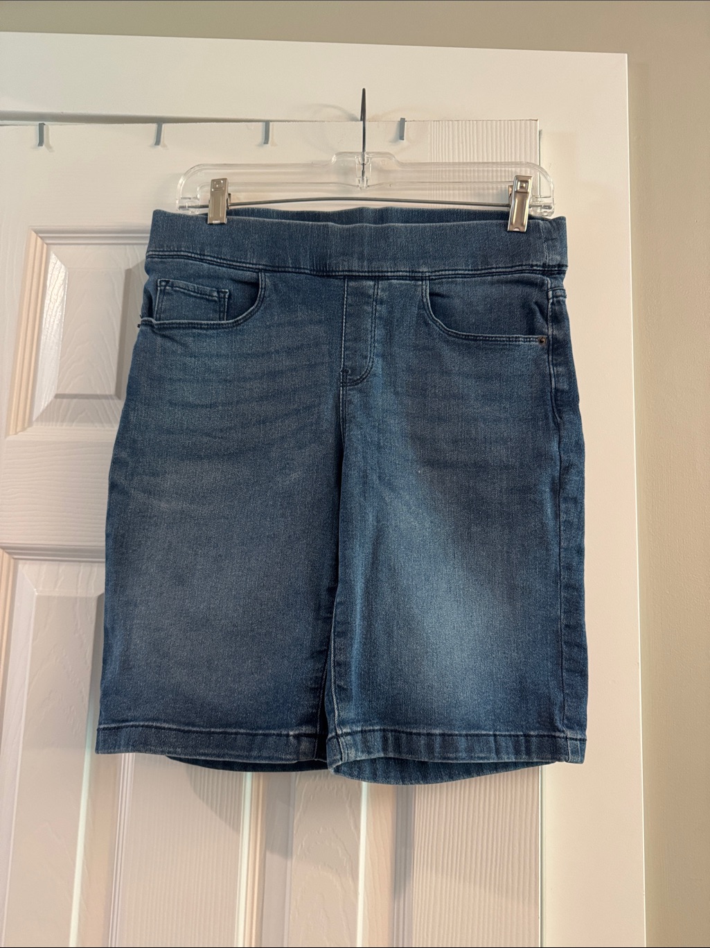 Dkny Women's Blue Denim Jean Shorts